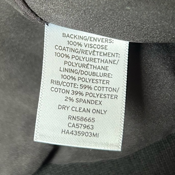 Halogen faux leather bomber jacket size XL - Picture 5 of 8